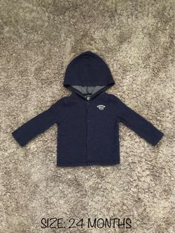 LIKE NEW‼️ 24 MONTHS • SWEATER / JACKET FOR TODDLER BABY BOY- OSHKOSH