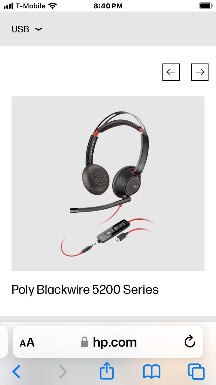 Headphone Set .