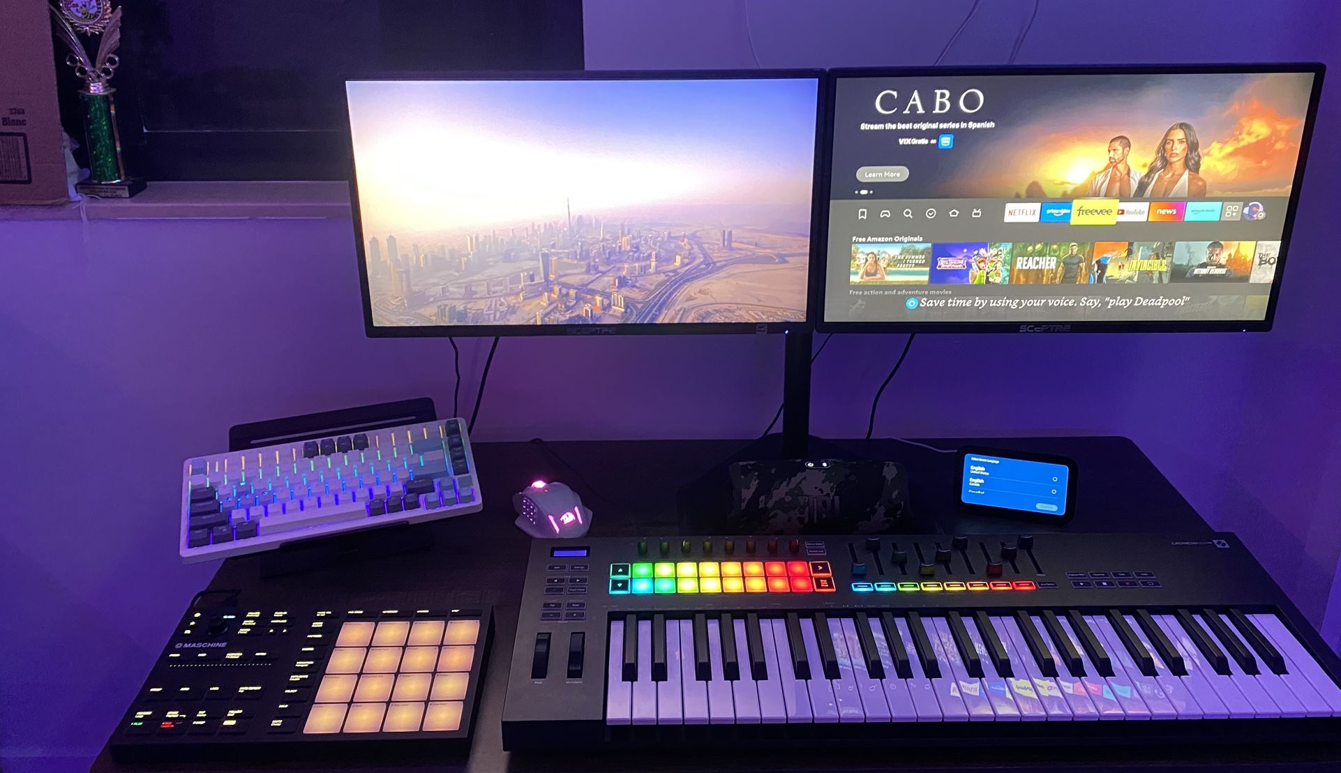Decked out Music/DJ Peripherals Setup Bundle