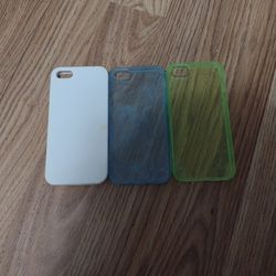 3 Iphone 5 Rubber Cases