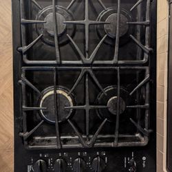 GE Profile 30 inch 4 Burner Gas Cooktop.