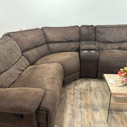 Recliner Sectional Couch 