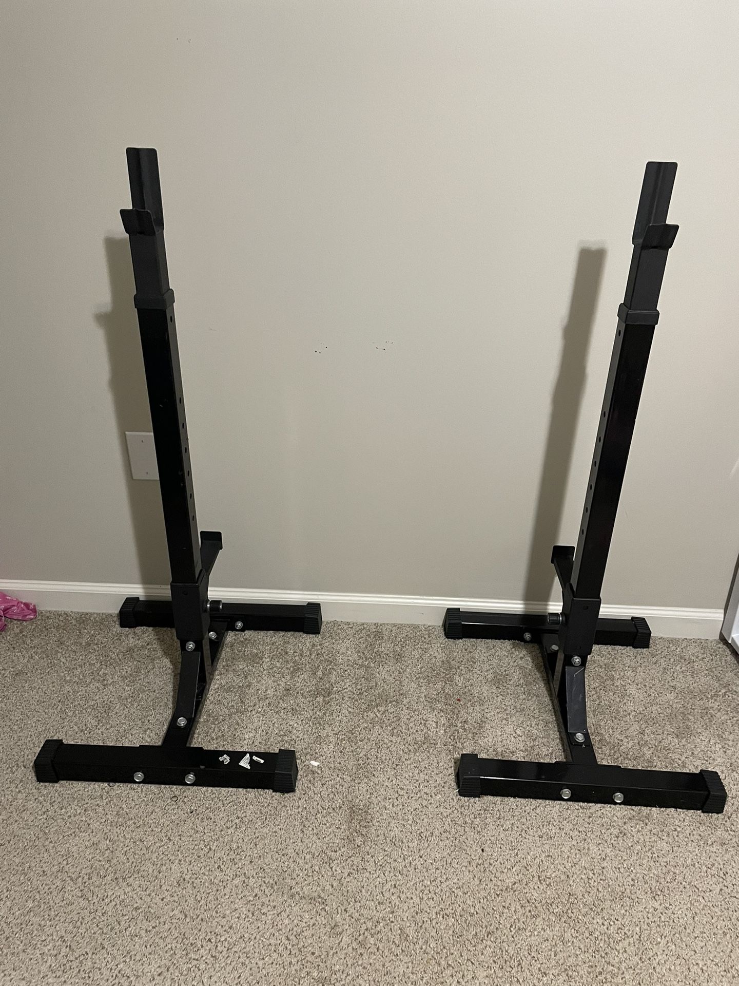 Exercise Rack Weight Holder