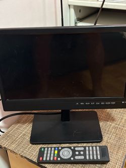 Small Black LCD Monitor TV