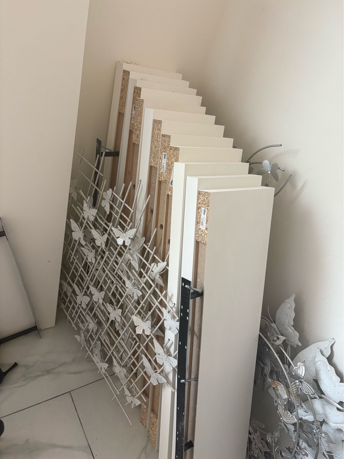 IKEA floating shelves