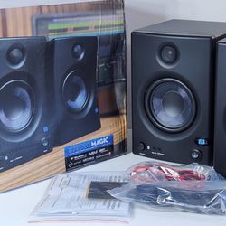 PreSonus Eris E5 BT-5.25" Near Field Studio Monitors with Bluetooth #867