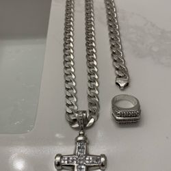 925.stamped 4 Piece Combo 169grams All Solid 