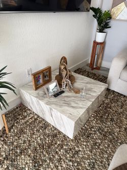 Mesa centro mármol