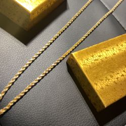 10k Real Gold Chain 