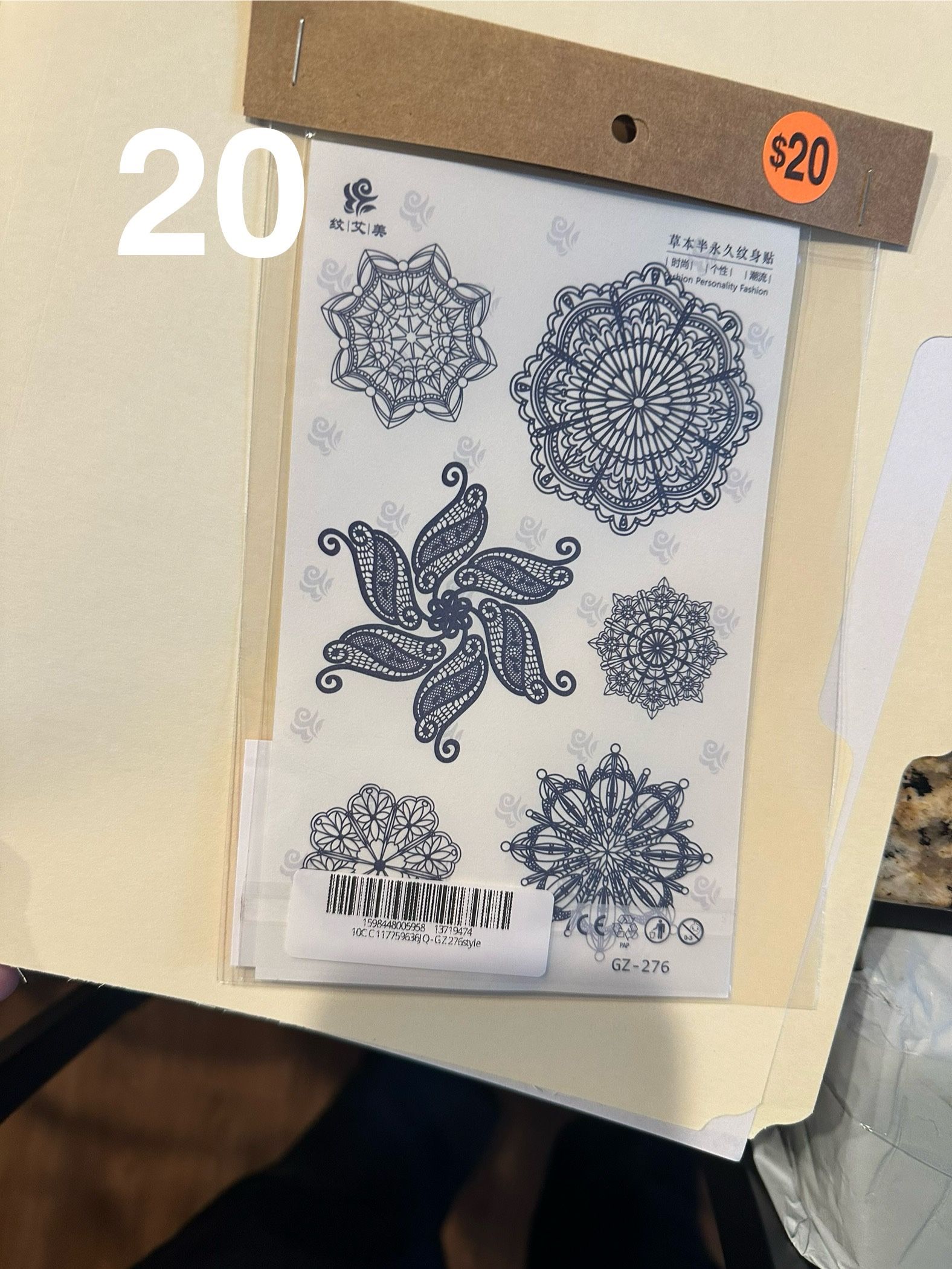 Stepsyy Tattoos - Last 2 Weeks - Waterproof & Scratch Proof