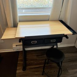 Adjustable Desk / Drafting Table 