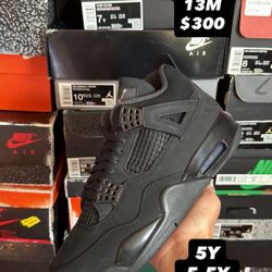 Jordan 4 Retro Black Cat