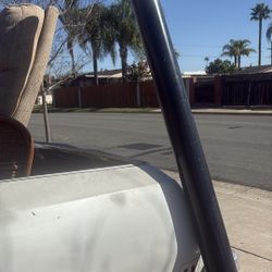 Heavy-Duty Black Pipe / Post – About 7 ft Long – $20 Quick 