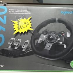 Logitech G920 Driving Force Racing Wheel and Floor Pedals, Real Force  Feedback, Stainless Steel Paddle Shifters, Leather Steering Wheel Cover for  Xbox for Sale in North Plainfield, NJ - OfferUp