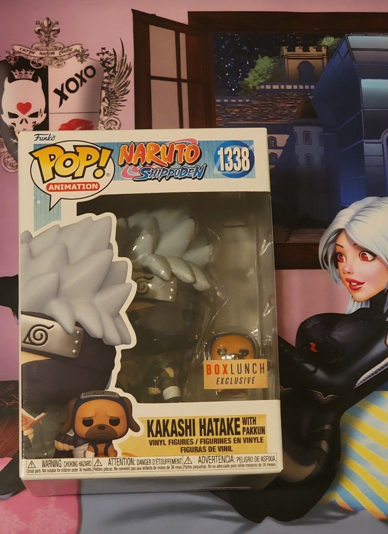 Funko Pop! Vinyl:  Kakashi Hatake Box Lunch Box #1338 🚢🦫🚢