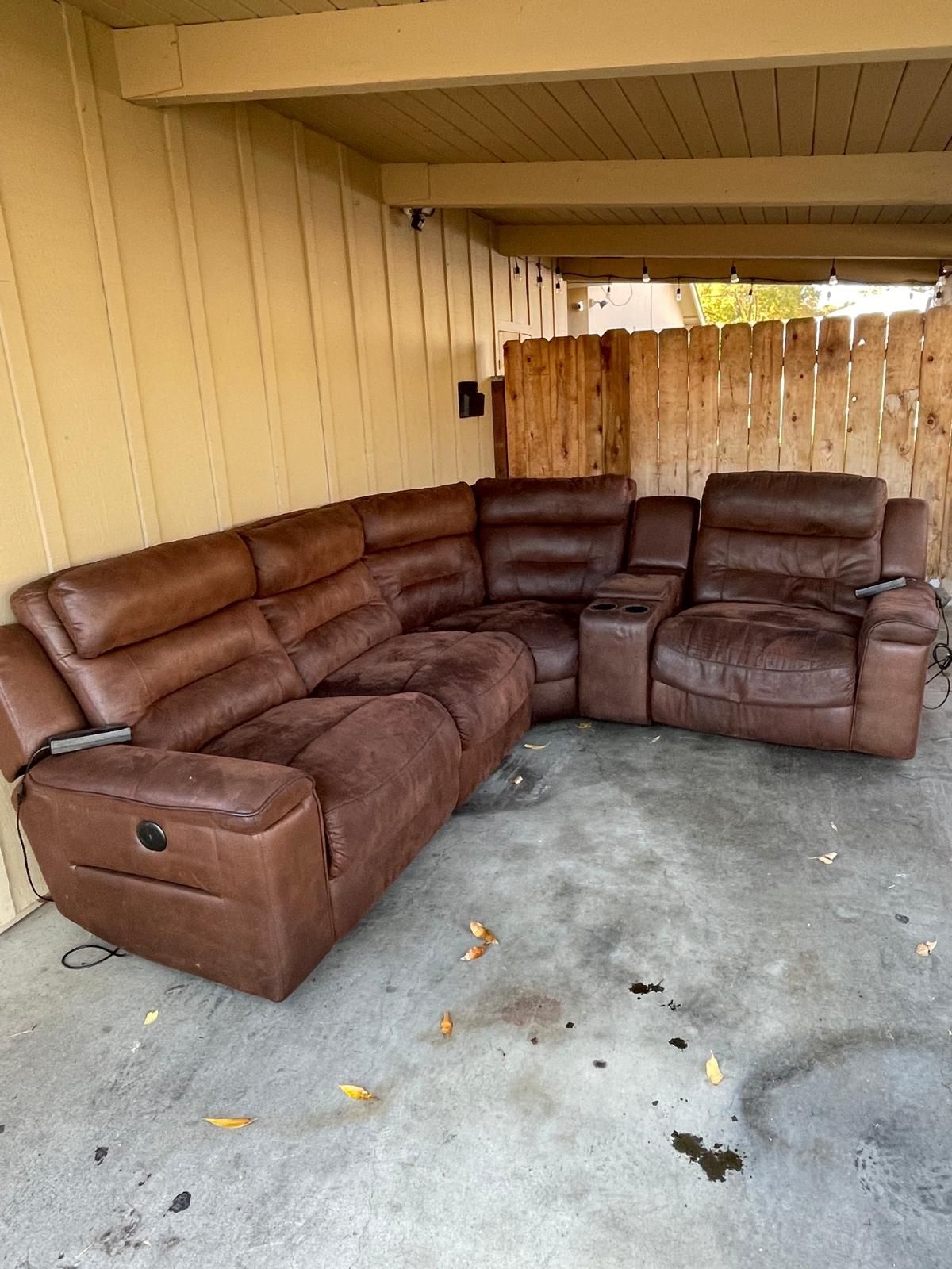 Brown Couch