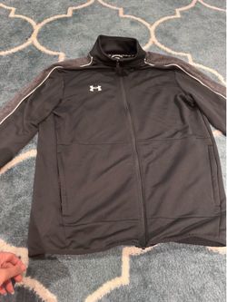 Under Armour Black Full-Zip Athletic Jacket – Size medium– Brand New