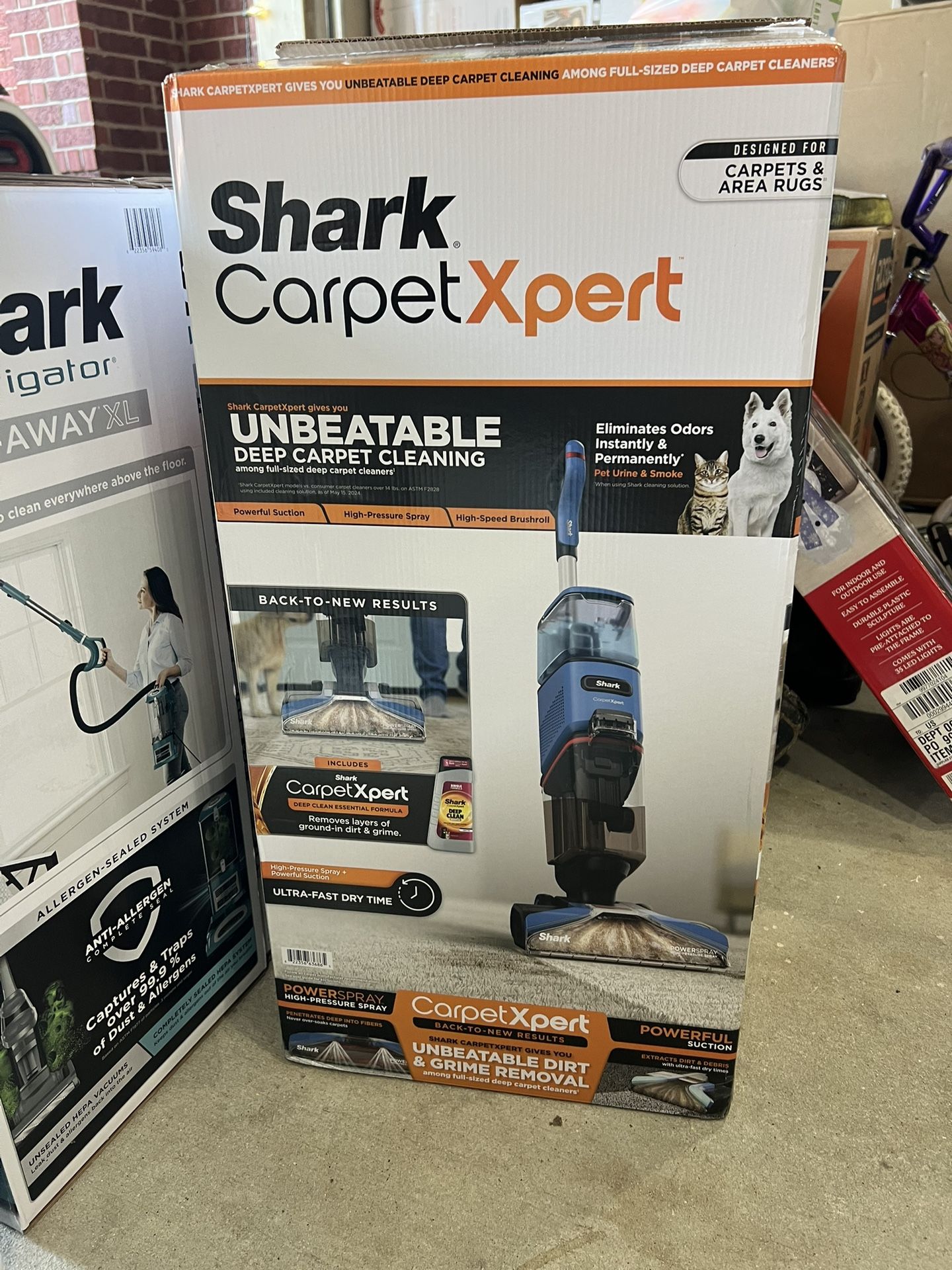 Shark carpetxpert carpet cleaner vacuum NEW