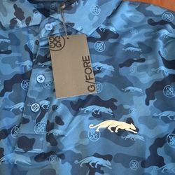 Exclusive Grove XXIII G/Fore Camo logo Polo : Brand New 