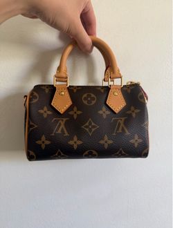 Authetic Louis Vuitton nano speedy mini