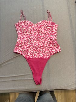 Zara pink bodysuit!