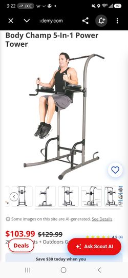 Body Champ 5-in-1 Power Tower (Like New)