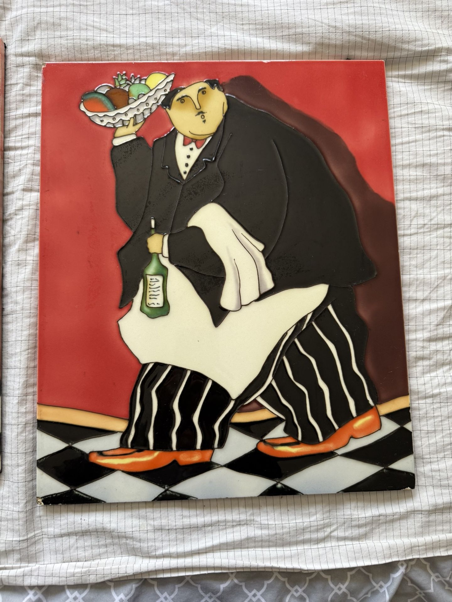 2 Fat Server Wall Hanging Collectible Decoration