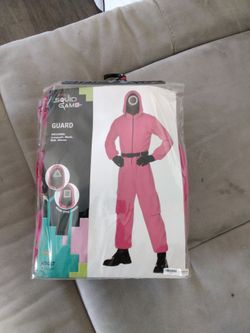 Squid games guard costume