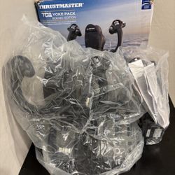 Thrustmaster TCA Yoke Pack Boeing Edition (Xbox Series X|S, Xbox One, PC)   In box, Less than a year old, lightly used, works perfectly.