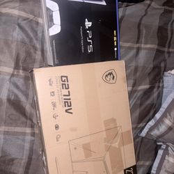 PS5 AND MONITOR 