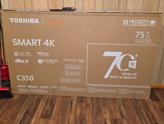 Toshiba 75" Smart 4k TV Fire TV