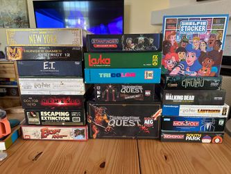 Board games. Prices in description
