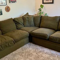 Forest Green Couch - 3 Piece
