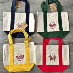 Trader Joe's Minni Totes And Minni Insulated Cooler Bags New