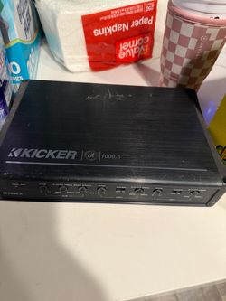 Kicker IX1000.5 1000W 5-Channel Car Audio Amplifier A
