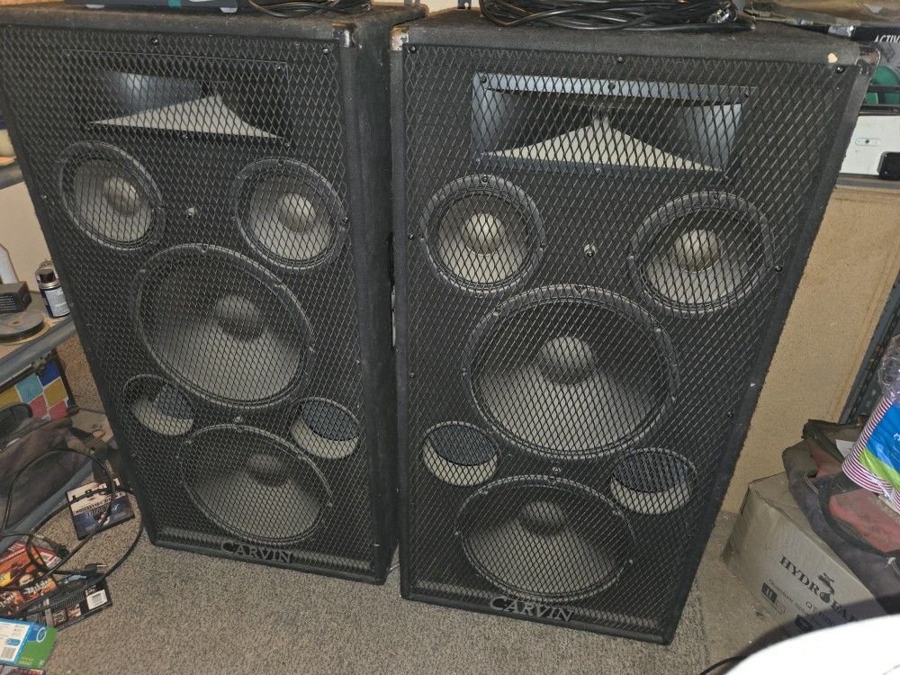 900 Watt P.A. and Sound Borad.