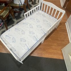Toddler Bed + Mattress