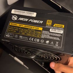 600W Gaming power supply for PC