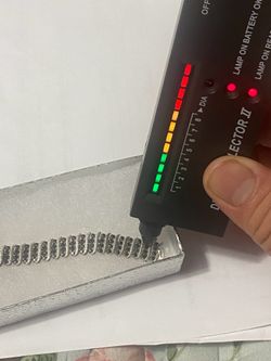 925 silver size 8” bracelet with black diamonds, I ask for 350.