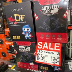 led hid lights $50 and $20 extra for installation