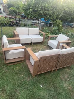 patio sofa set