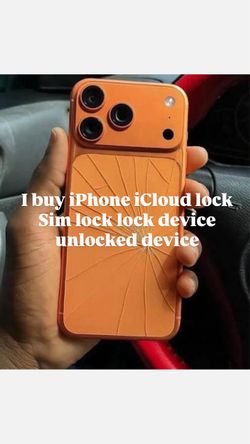 I buy iPhone unlock lock phone, iCloud lock