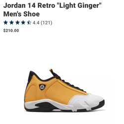 Air Jordan 14 Light Ginger Sz 14