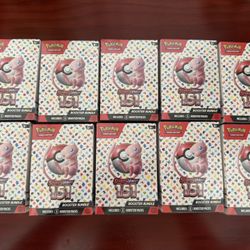 Pokemon 151 Booster Bundles