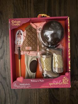 Our Generation Deluxe Accessories Set.