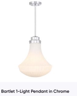 Bartlet 1-Light Pendant in Chrome