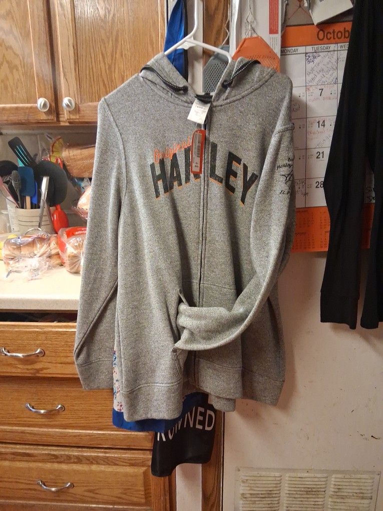 Women's Zip Up Harley Davidson Sweater 