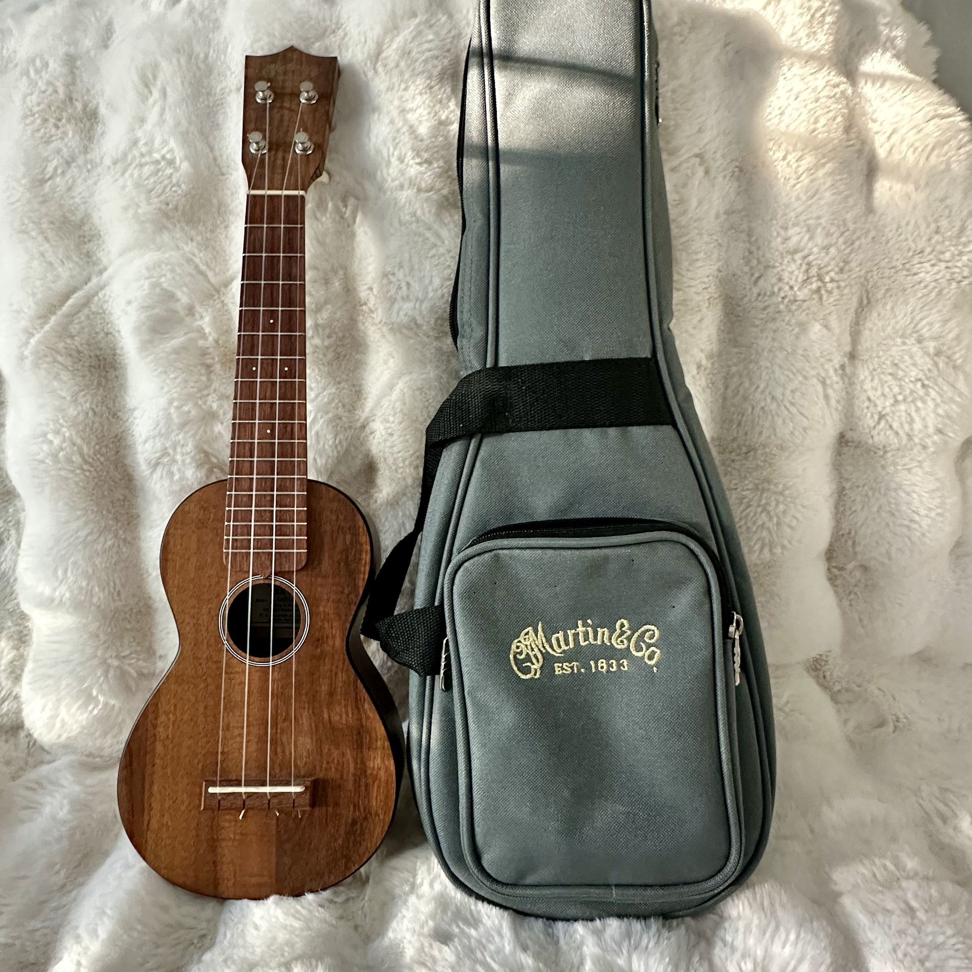 Martin Guitar OXK-UKE 4-String Soprano Ukulele with gig bag