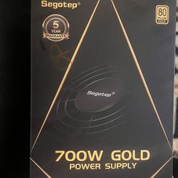 700 W gold power supply for computer with fan