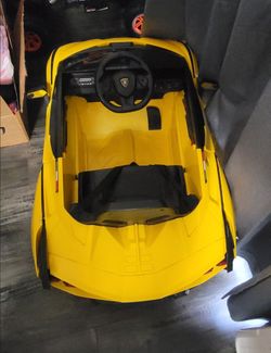 Licensed Lamborghini Sian kids' ride-on car
